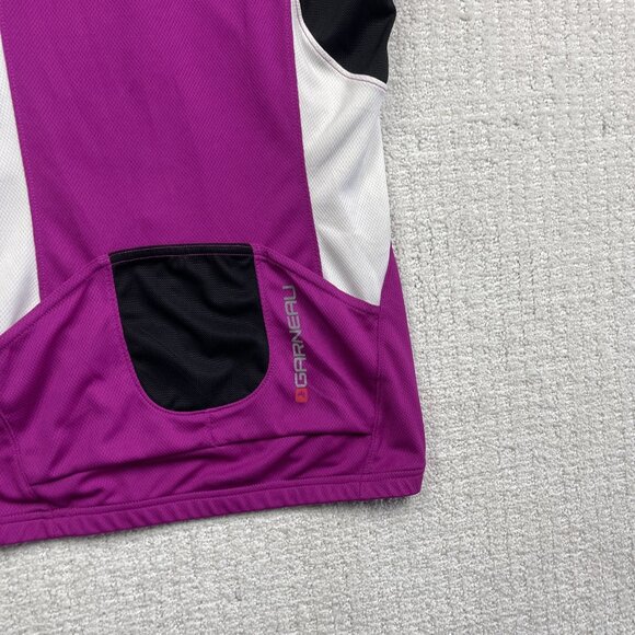 Louis Garneau Cycling Breeze Sleeveless 2 Purple / Pink Jersey Women's Small - Picture 10 of 10